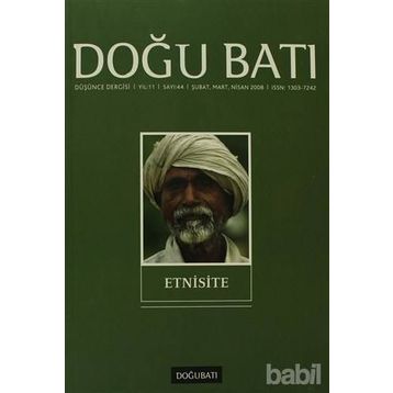 Doğu Batı Düşünce Dergisi Sayı: 44 - Etnisite - Kolektif
