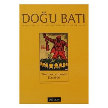 Doğu Batı Düşünce Dergisi Sayı : 59 Türk Sosyalizminin Eleştirisi - Kolektif