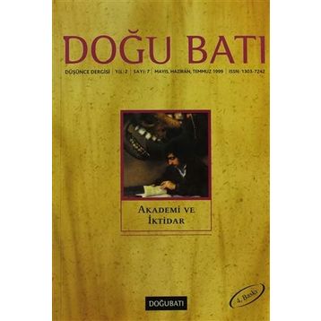 Doğu Batı Düşünce Dergisi Sayı: 7 Akademi ve İktidar - Kolektif Yayın
