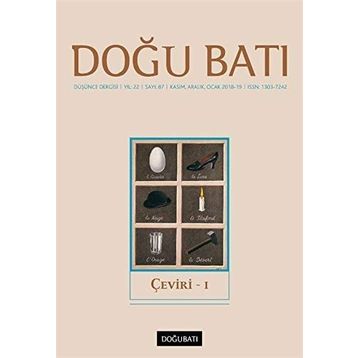Doğu Batı Düşünce Dergisi Yıl: 22 - Sayı: 87 - Kolektif