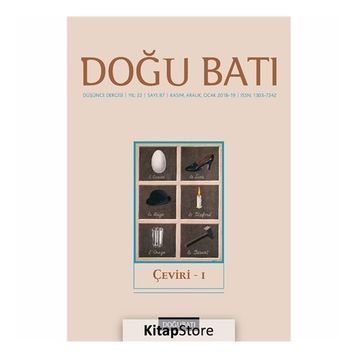Doğu Batı Düşünce Dergisi Yıl: 22 - Sayı: 87 - Kolektif