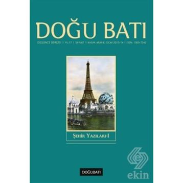 Doğu Batı Düşünce Dergisi Yıl:17 Sayı: 68 Şehir Yazıları 2 - Kolektif