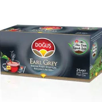 Doğuş 25'Li 50 gr Earl Grey Bardak Poşet Çay