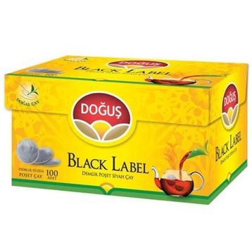 Doğuş Black Label 100'lü Demlik Poşet Çay