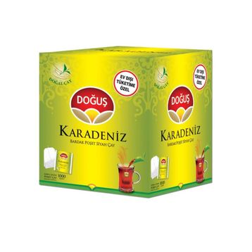 Doğuş Karadeniz 1000'li Paket Bardak Poşet Çay
