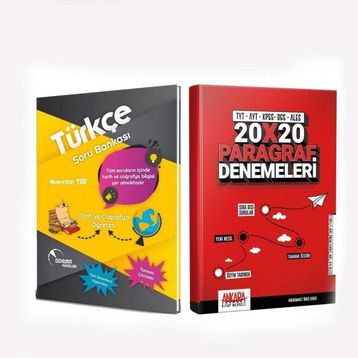 Doktrin Yayınları - Tarih ve Coğrafya Öğreten Türkçe Soru ile AKM Paragraf Deneme Seti 2 Kitap