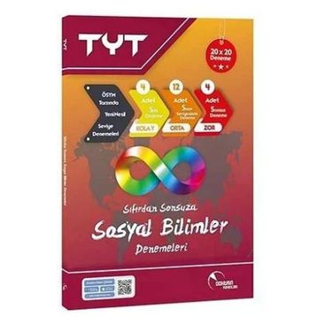 Doktrin Yayınları TYT Sosyal Bilimler Sıfırdan Sonsuza 20x20 Deneme