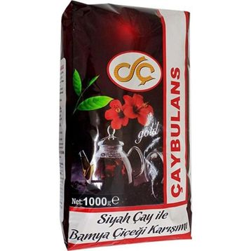 Dokumacı 1 kg Bamya Çiçekli Dökme Çay