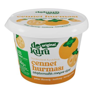 Dokuru 25 gr Cennet Hurması Kuru Meyve Cipsi