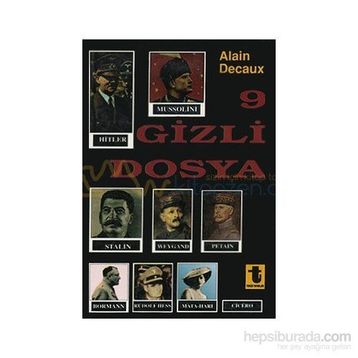 DOKUZ GIZLI DOSYA - ALAIN DECAUX