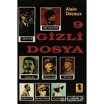 DOKUZ GIZLI DOSYA - ALAIN DECAUX