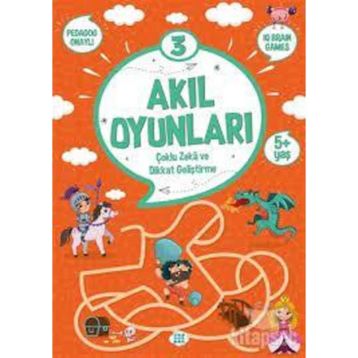 Dokuz Yayınları Akıl Oyunları 3 5+ Yaş