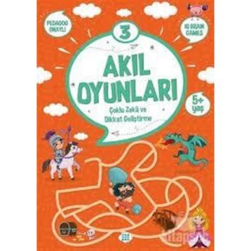 Dokuz Yayınları Akıl Oyunları 3 5+ Yaş