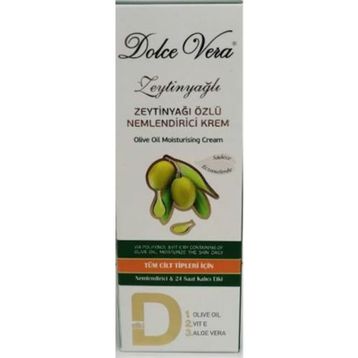 Dolce 150 ml Vera Zeytin Yağlı Nemlendirici Bakım Kremi