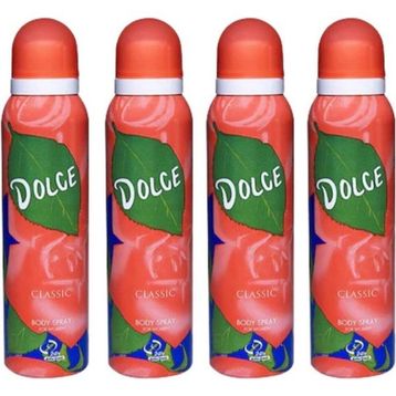 Dolce 4x150 ml Kadın Sprey Deodorant
