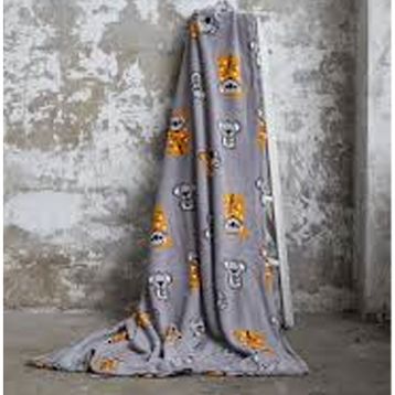 Dolce Bonita Home 150x220 cm Koala Bear Turuncu Wellsoft Tek Kişilik Battaniye