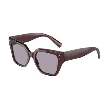 Dolce & Gabbana 0DG4471 3045AK 52 Şeffaf Gri Kadın Güneş Gözlüğü