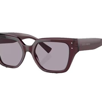 Dolce & Gabbana 0DG4471 3045AK 52 Şeffaf Gri Kadın Güneş Gözlüğü