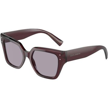 Dolce & Gabbana 0DG4471 3045AK 52 Şeffaf Gri Kadın Güneş Gözlüğü