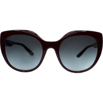 Dolce & Gabbana 4392 3091/8G 56 Bordo Çekik Çerçeve Kadın Güneş Gözlüğü