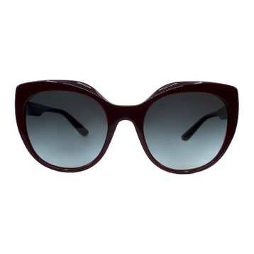 Dolce & Gabbana 4392 3091/8G 56 Bordo Çekik Çerçeve Kadın Güneş Gözlüğü