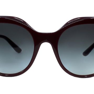 Dolce & Gabbana 4392 3091/8G 56 Bordo Çekik Çerçeve Kadın Güneş Gözlüğü