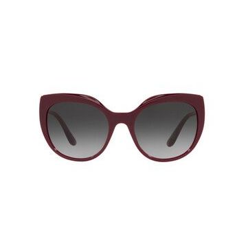 Dolce & Gabbana 4392 3091/8G 56 Bordo Çekik Çerçeve Kadın Güneş Gözlüğü