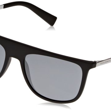 Dolce&Gabbana DG6107-2805-6G 55-17-145 Gri Aynalı Unisex Güneş Gözlüğü