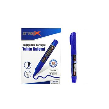DOLDURULABİLİR TAHTA KALEMİ 12Lİ Mavi