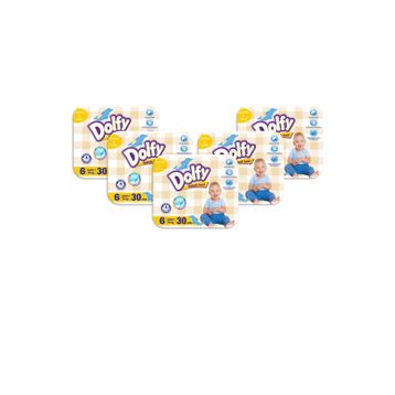 Dolfy No:6 XLarge 150 Adet Bebek Bezi
