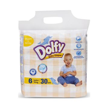 Dolfy No:6 XLarge 30 Adet Bebek Bezi