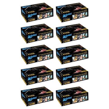 Dolphin 10X100 Adet XL Çok Amaçlı Siyah Nitril Eldiven