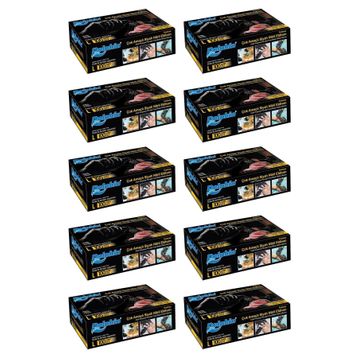 Dolphin 10X100 Adet XL Çok Amaçlı Siyah Nitril Eldiven