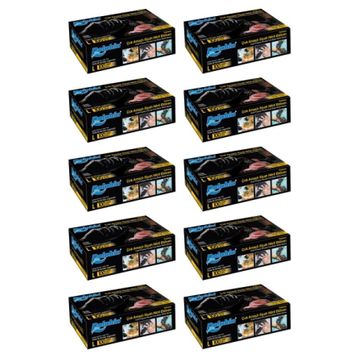 Dolphin 10X100 Adet XL Çok Amaçlı Siyah Nitril Eldiven