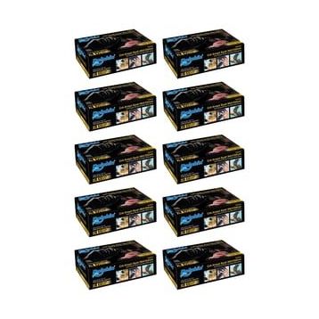 Dolphin 10X100 Adet XL Çok Amaçlı Siyah Nitril Eldiven