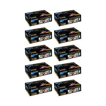 Dolphin 10X100 Adet XL Çok Amaçlı Siyah Nitril Eldiven