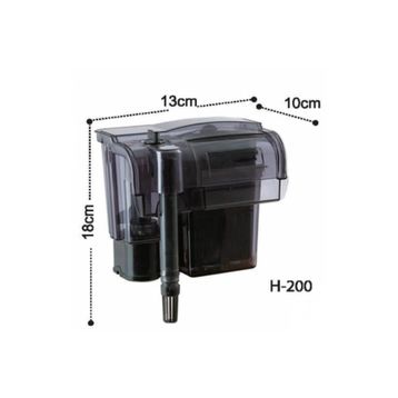 Dolphin 250 L-H Askılı Filtre