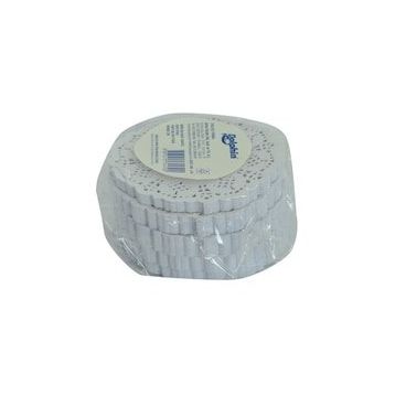 Dolphin 9 cm Dantel Desenli Beyaz 500 Adetli 1 Paket Kağıt Bardak Altlığı