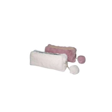 Dolphin PC-897 Peluş Biyeli Kalem Çantası