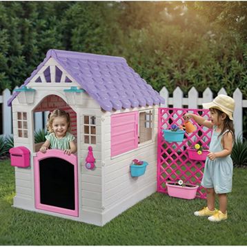 Dolu 2578 Aksesuarlı Pembe Oyun Evi