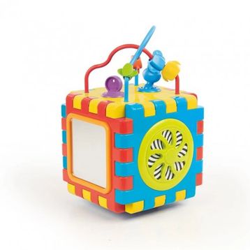 Dolu Oyuncak 5092 İkisi Bir Arada Eğitici Küp ve Puzzle