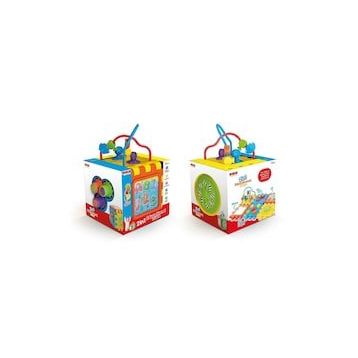 Dolu Oyuncak 5092 İkisi Bir Arada Eğitici Küp ve Puzzle