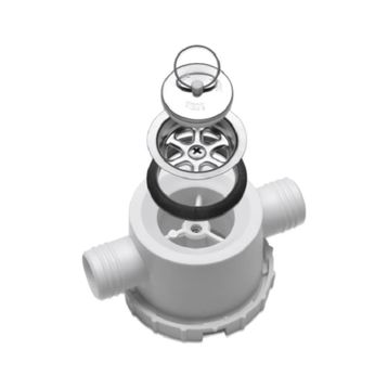 Dometic AC557 25 mm Çiftli Bağlantılı Sifon