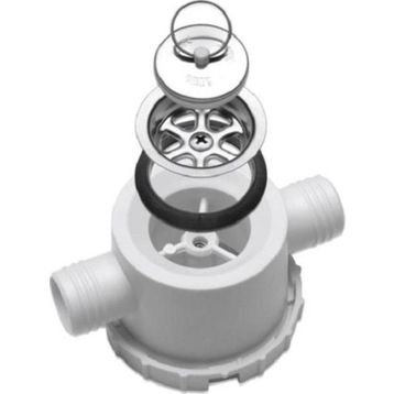 Dometic AC557 25 mm Çiftli Bağlantılı Sifon