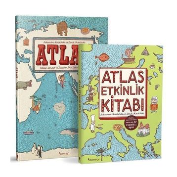 Domingo Yayınevi Atlas Set 2 Kitap Takım