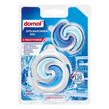 Domol 120 Yıkama 2x6 ml Bulaşık Makinesi Koku Giderici
