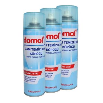 Domol 500 ml Cam ve Parlak Yüzeyler Cam Temizleme Köpüğü