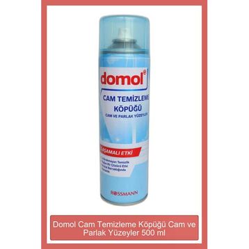 Domol 500 ml Cam ve Parlak Yüzeyler Cam Temizleme Köpüğü