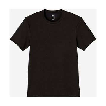 Domyos 500 Slim Fitness Hafif Antrenman Erkek Siyah Spor Tişörtü