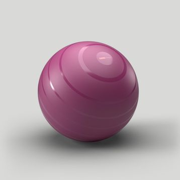 Domyos GYM 2 Numara / 65 cm Pembe M Pilates Topu